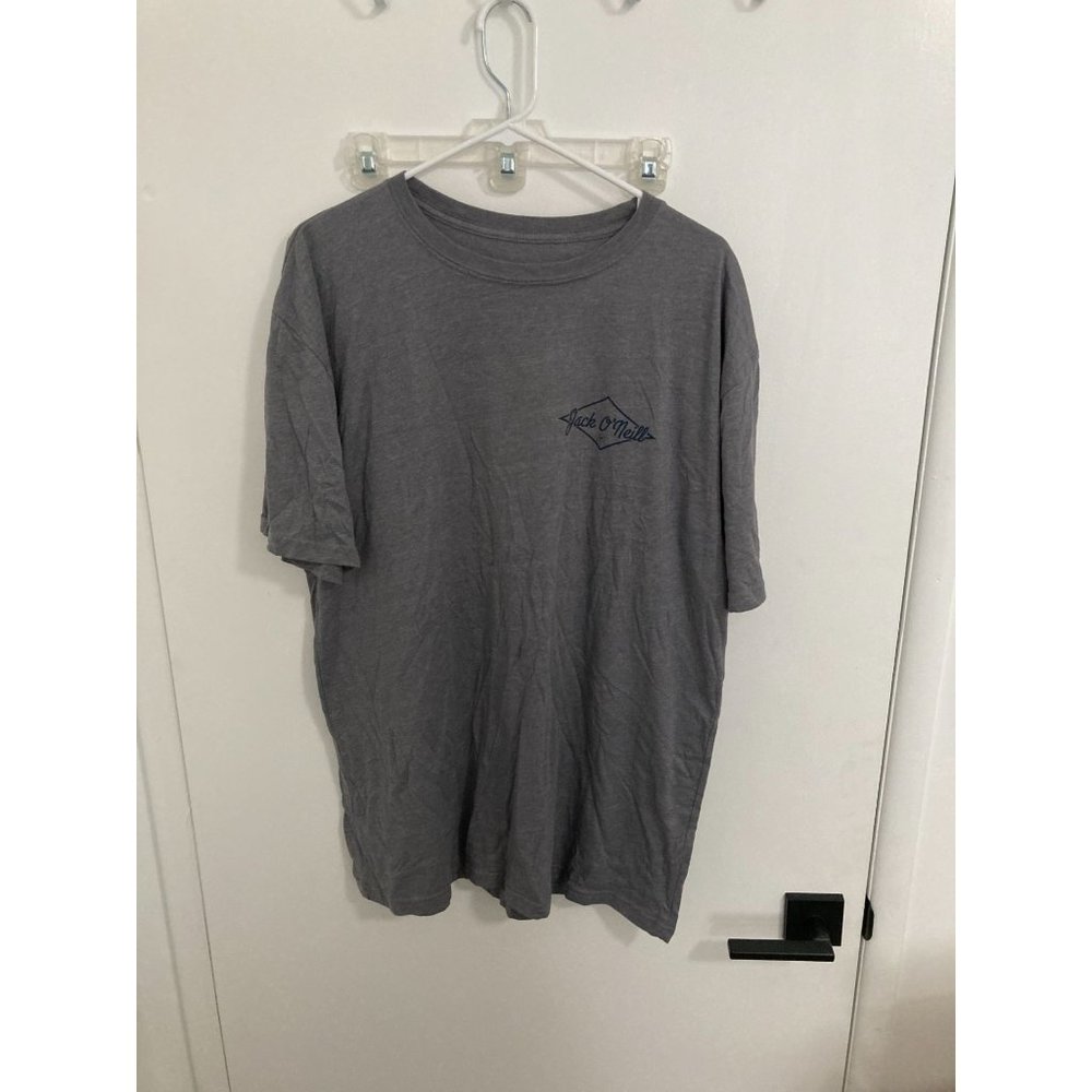 O'Neill Men's Jack O'neill 2-Sided Graphic T-Shirt, Grey, XL